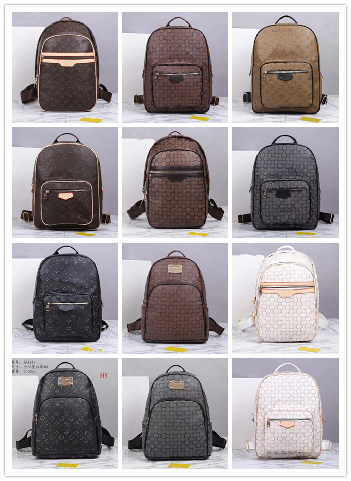 

backpack designer Women Mens back packs Boy Girl School Travel Luggage Shoulder Handbag Purse, White check 30*14*40cm