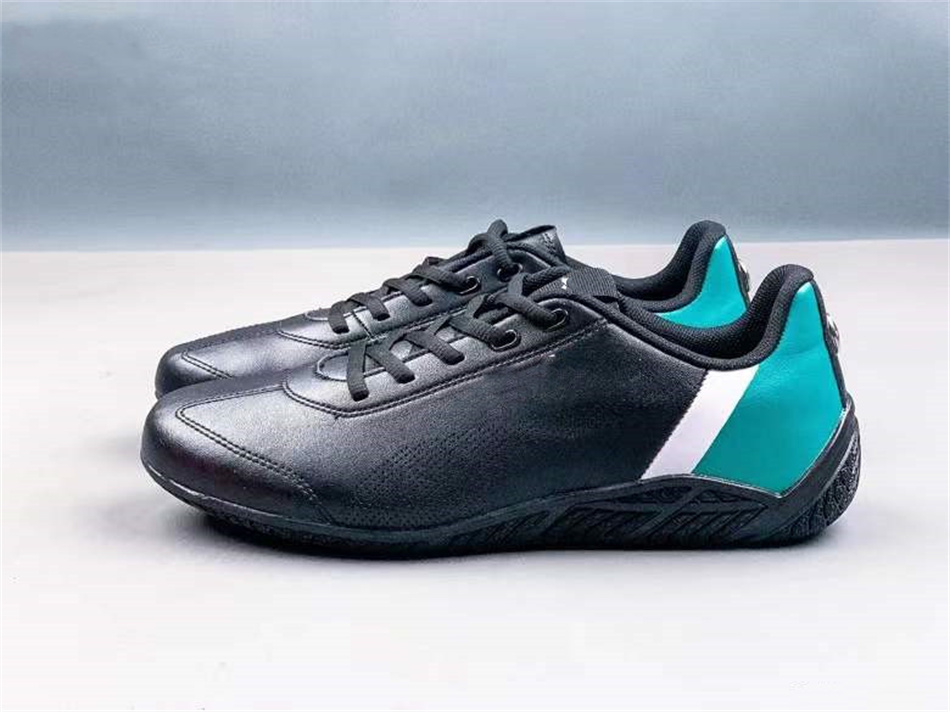 Chaussure italienne pure ￠ la main future cuir de chat sport pour hommes chaussures de course masculines
