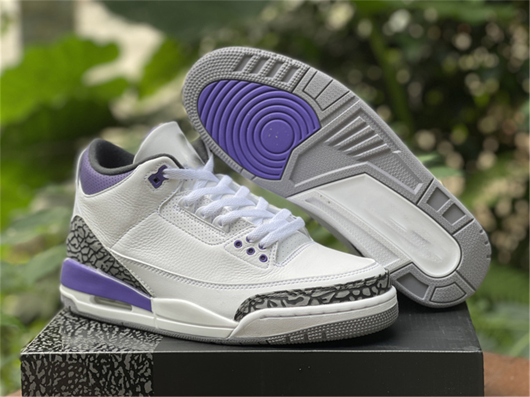 2022 Nouveau Authentique 3 Dark Iris 3S Homme Chaussures De Basketball Cardinal Rouge Voile Rouille Rose Tinker Cool Gris Noir Désert Ciment Spor
