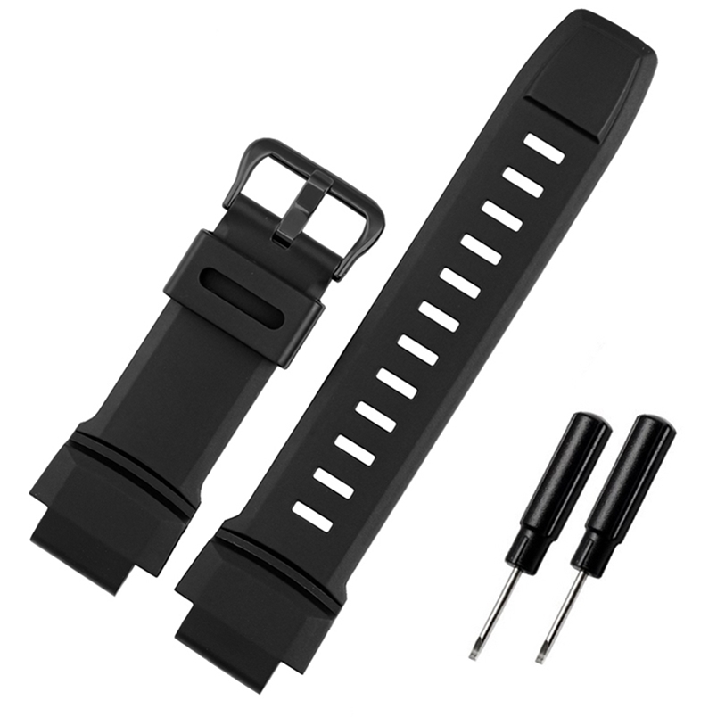 

Rubber Wrist Strap For Casio PROTREK PRG-260/270/550/250 PRW-3500/2500/5100 Replacement Black Bracelet 18mm Silicone WatchBands 220819