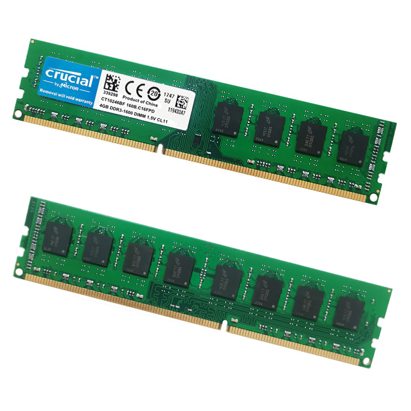 

RAMs DDR4 4GB 8GB 16GB Memory Ram Pc3 1066 1333 1600 1.5v Pc4 2133 2400 2666 3200 Mhz 1.2v Desktop UDimm Memoria Ddr4RAMs
