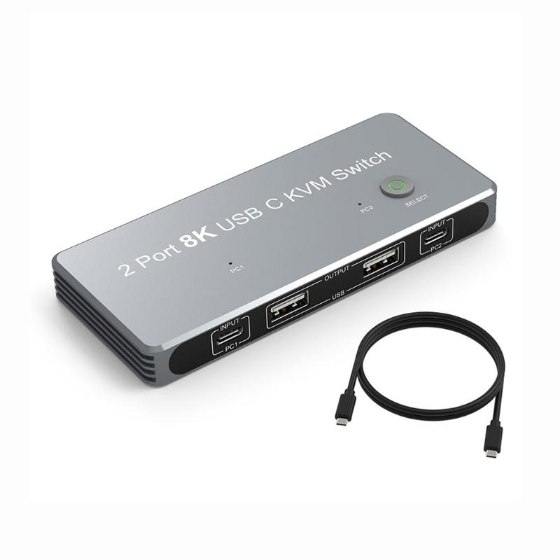 

Hubs Type-C KVM Switcher Converter Mouse Keyboard Switch Splitter Notebook Accessories Plug-and-Play For USB Printer U Disk DiskUSB