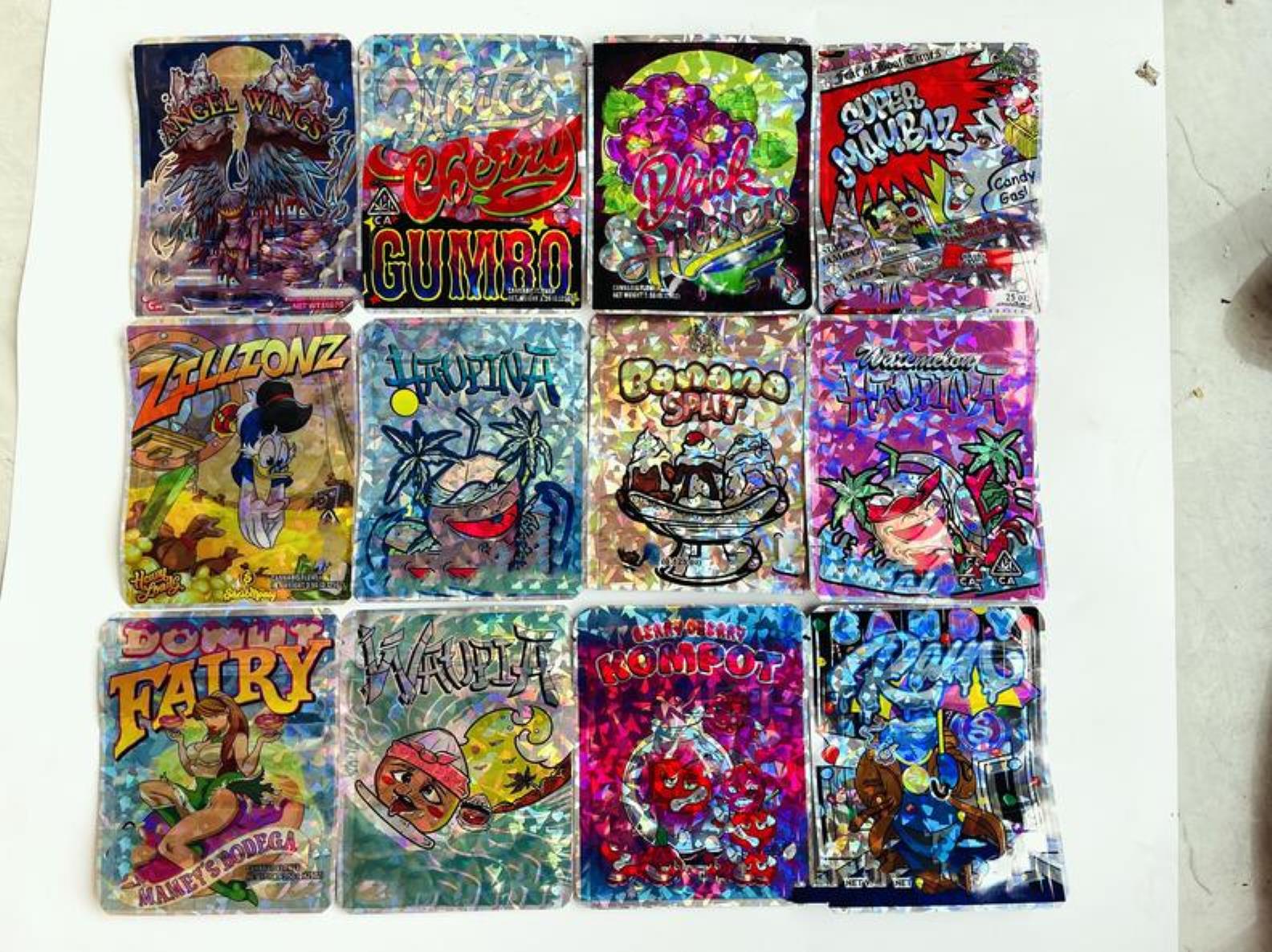 

Packing Bags 50 Kinds Of Backpack Boyz Cali Packs Resealable Smell Proof Clifford Sweet Potato Pie Tien Piss Gummy Cap Italian Ice Ed jllkEj