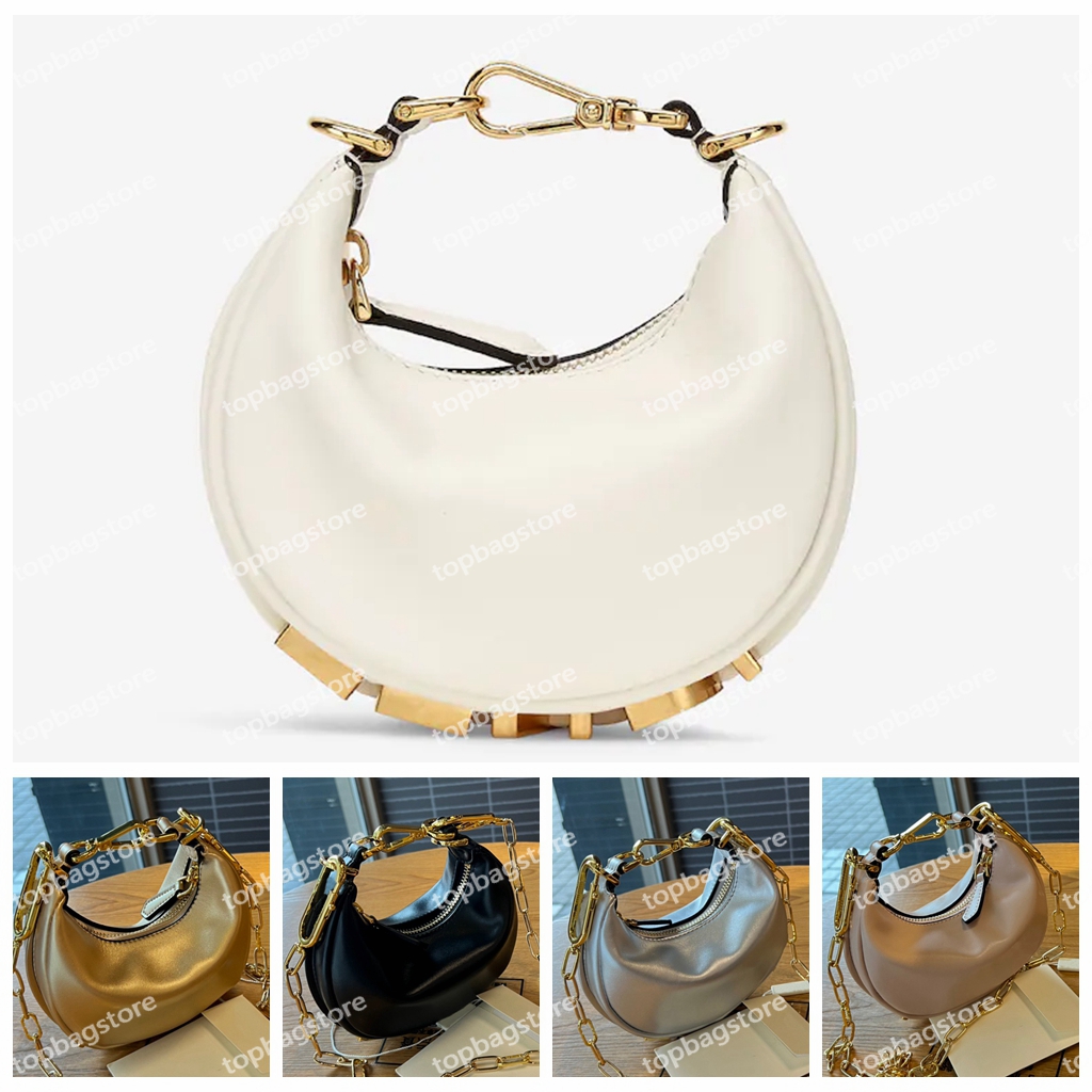 

Nano Graphy Bags Desinger Leather Graphy Purses High Quality Chain Purse Women Half Moon, Win coupon