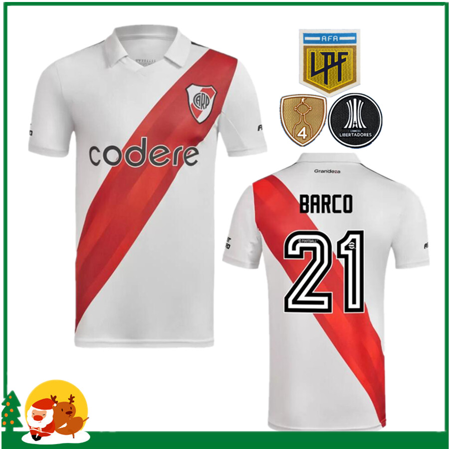 

22 23 River Plate Soccer Jerseys QUINTERO DE LA CRUZ SUAREZ BORJA SOLARI BELTRAN LONDONO ZUCULINI PALAVECINO ARCO 2022 2023 Home Away Football Shirt, 22/23 home