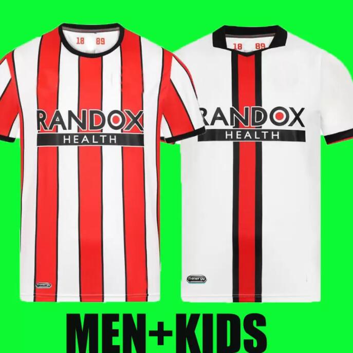 

22 23 SHEFFIELD Sander Berge UNITED soccer jerseys 2022 2023 football shirt kit, 22/23 home