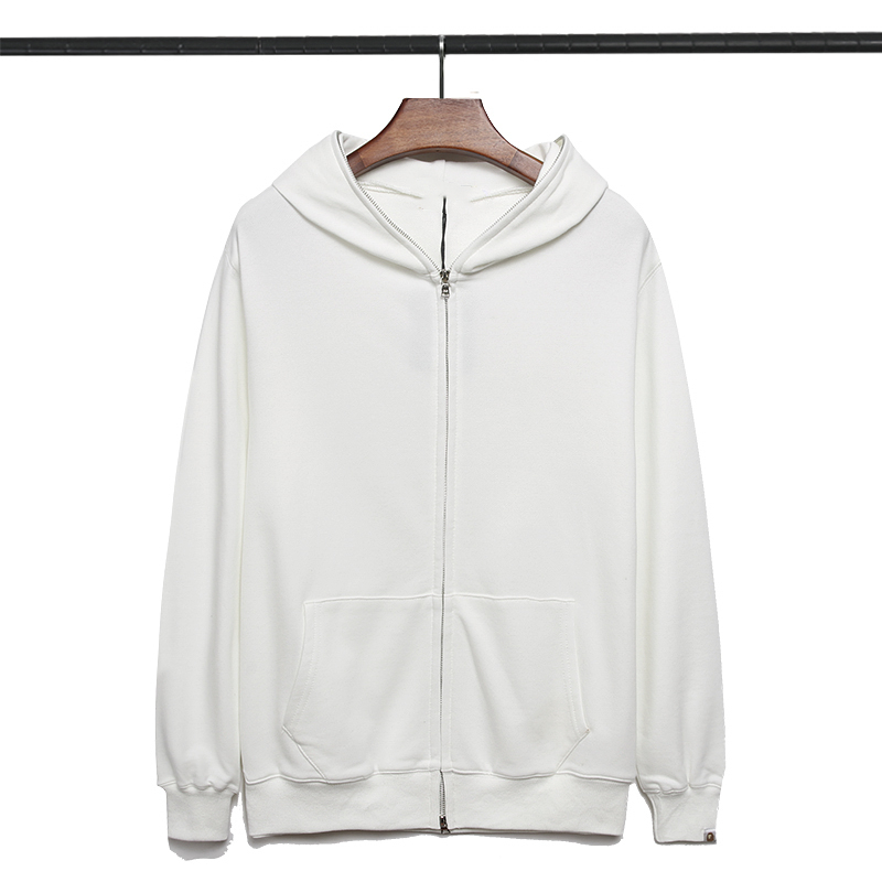 

mens hoodie designer hoodies Shark stitching zipper pattern sweatshirts the letters hoody, 1pcs button