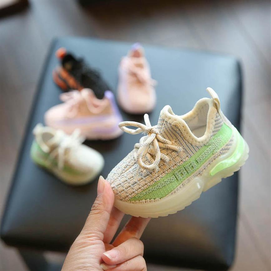 Baby First Walkers Chaussures pour nourrissons Toddler Girls Boys Boys Footwear Spring Automne Sneakers Running Sports Shoe 1-3y Casual Wear B830