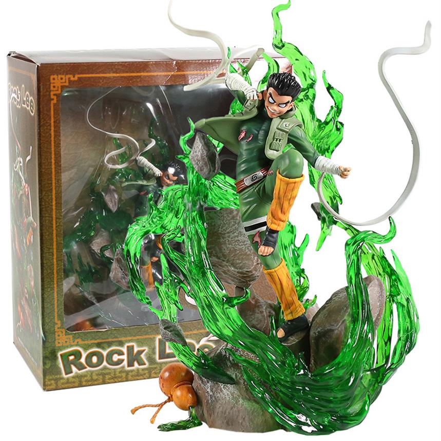

Naruto Shippuden Rock Lee Eight Gates 1 7 Painted PVC Figure Collectible Model Toy Q0522338o, No box