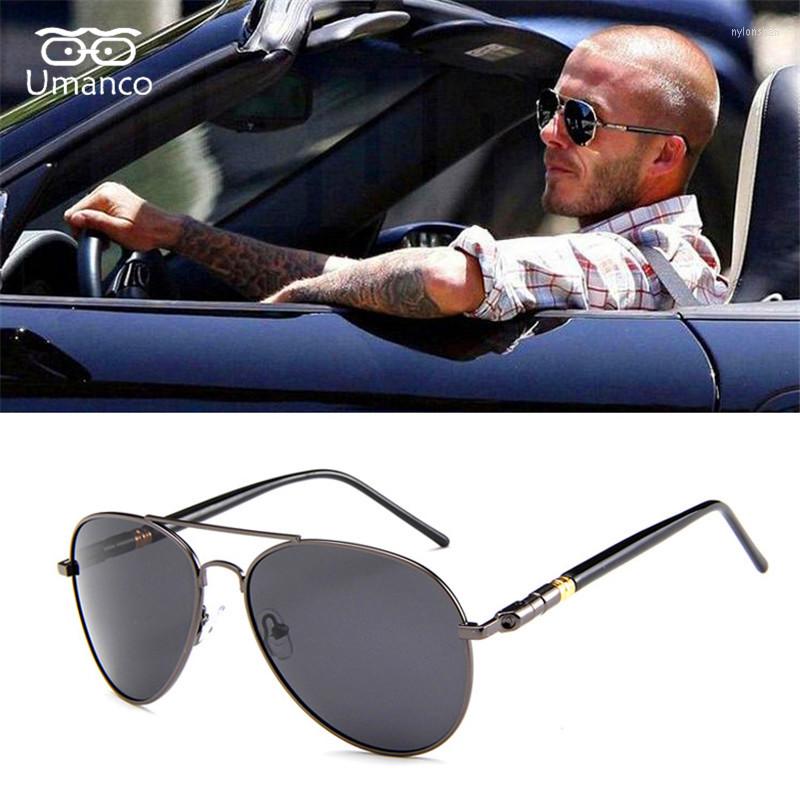 

Sunglasses Umanco 2022 Classic Oversized Pilot For Women Men Metal Frame TAC Lens Luxury Beach Drive Travel Accessories GiftSunglasses