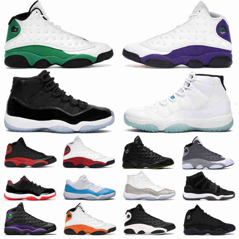 

13s Basketball Shoes men women 11s Cool Grey Citrus Legend blue low Green Jubile, #24