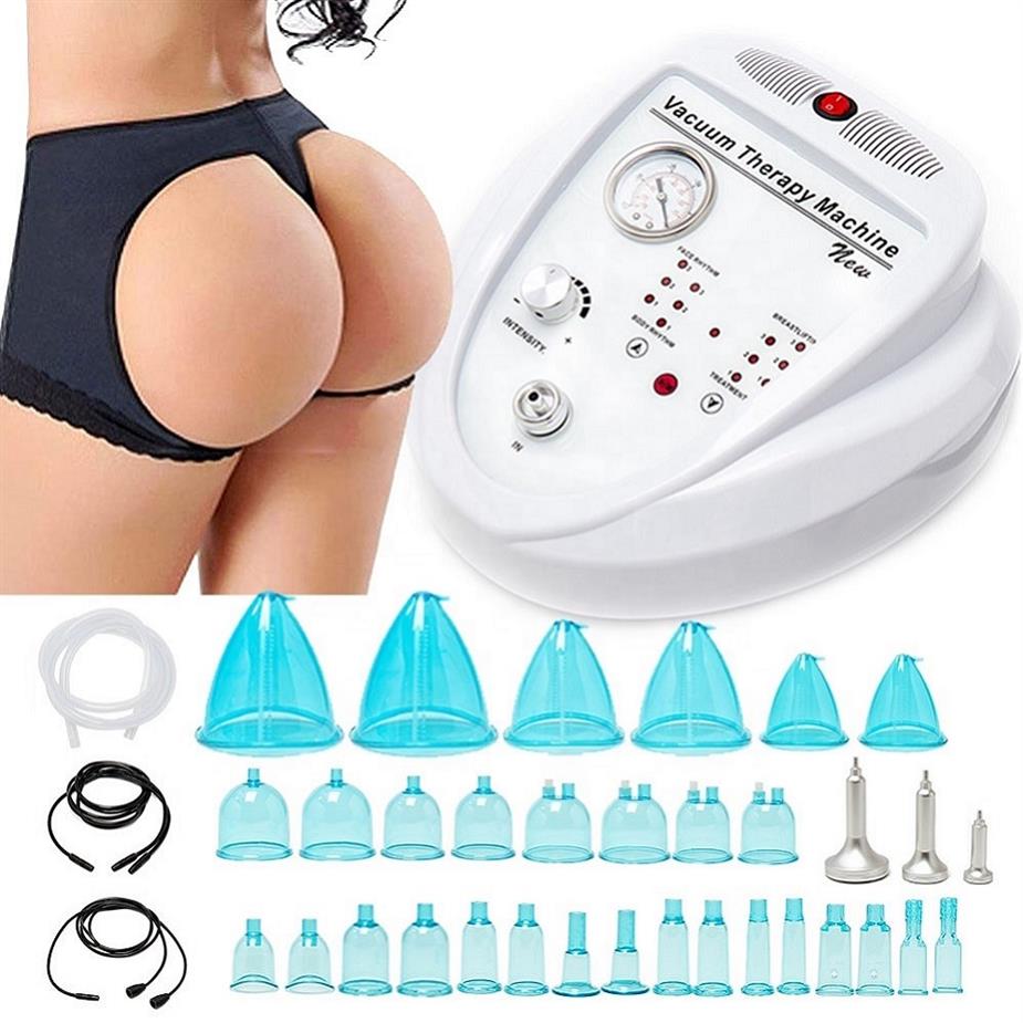 

2022 sell Product Breast Butt Lift Vacuum Therapy cupping Machine Slimming Breast Enlargement Machine With 35cups Blue Cups247M