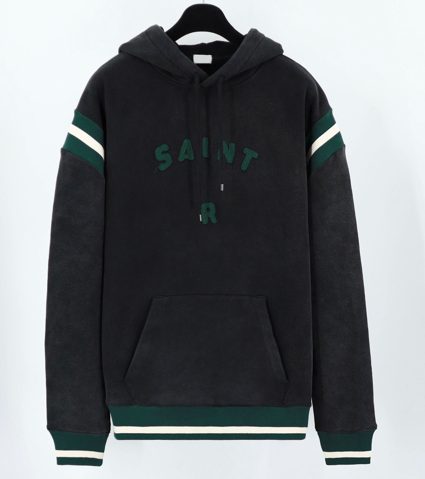 

New AOP jacquard letter knitted sweater in autumn / winter 2022acquard knitting machine e Custom jnlarged detail crew neck cotton d3c32e, Black