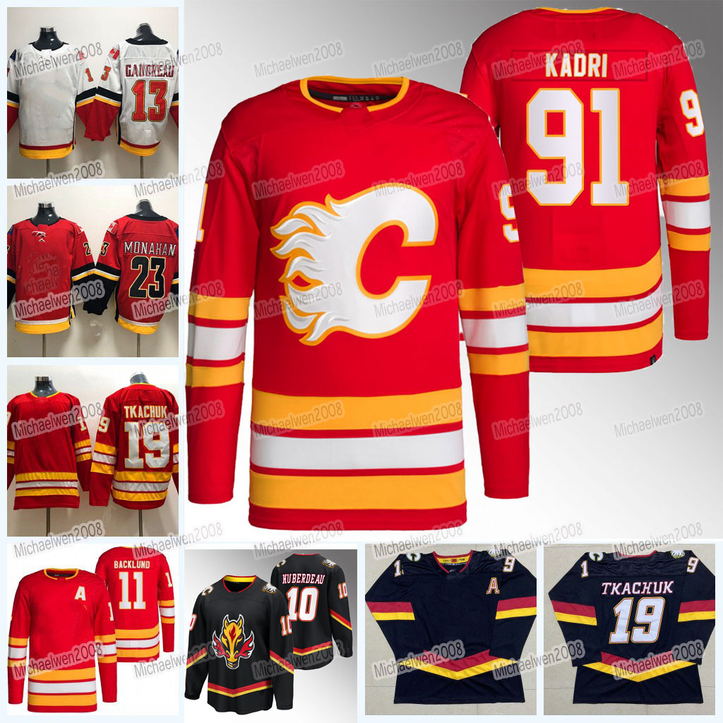 

Nazem Kadri Flames Jersey Calgary Jonathan Huberdeau Jacob Markstrom Mikael Backlund Michael Stone Tyler Toffoli Jacob Markstrom Christopher Tanev Noah Hanifin, Women
