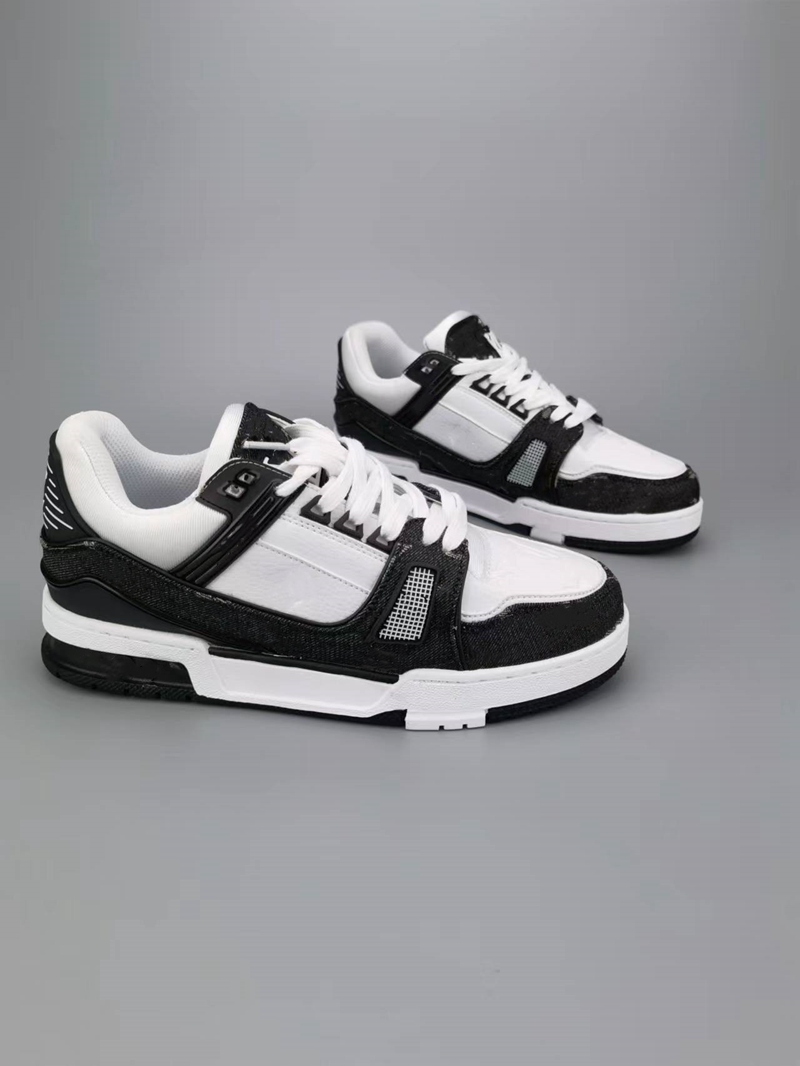 

Luxury Designer TRAINER Men Casual Shoes Sneakers Coach Women's Orange Sneakers