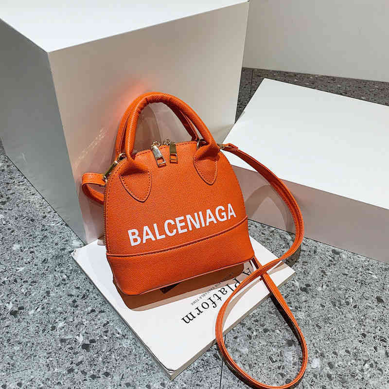 

60% OFF Online Sale Wholesale Advanced candy color shell bag women's 2022 new ins fashion versatile European and American one shoulder handbag, Yellow stone pattern