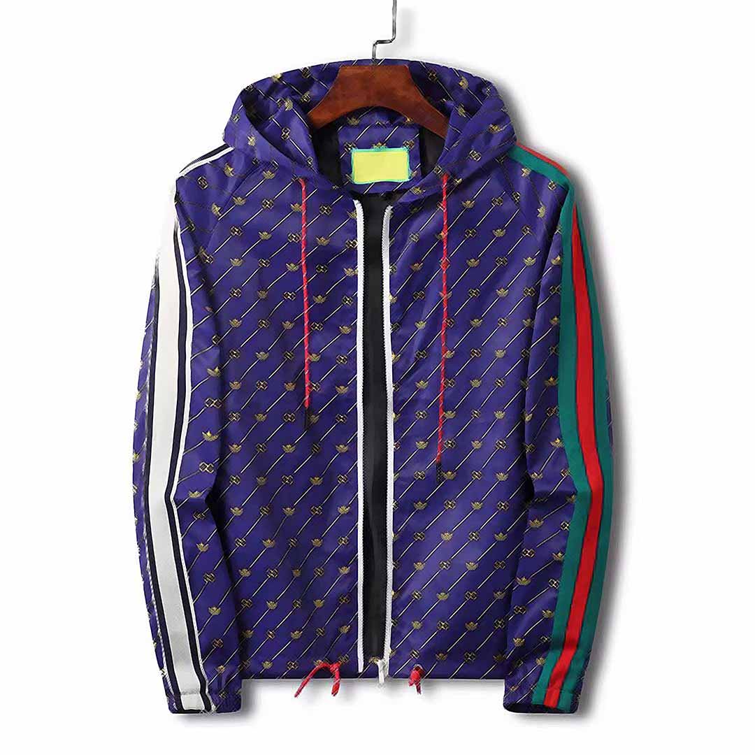 

Fashion Designer Men's Jackets Fall Winter Coat Windbreaker Zip Clothes Jacket Outer Sports Size M-3XL Mens, Customize