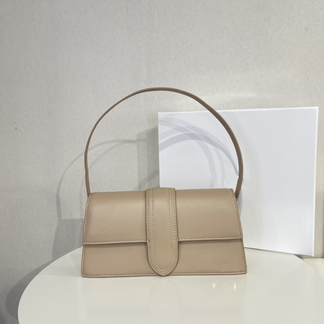 

Evening Bags Top Quality Women Handbags Cross Body jaquemus bags designer Circle Hand Design High-grade Texture Single Shoulder Messenger Cowhide Thin Shoulder, White 20cm