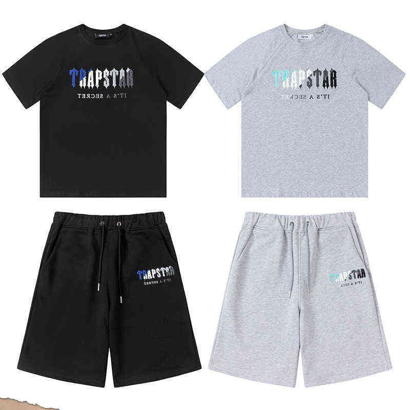 

Men' T-shirts Brand Trapstar Clothing T-shirt Tracksuit Sets Harajuku Tops Tee Funny Hip Hop t Shirt Beach Casual Shorts 10#, 102