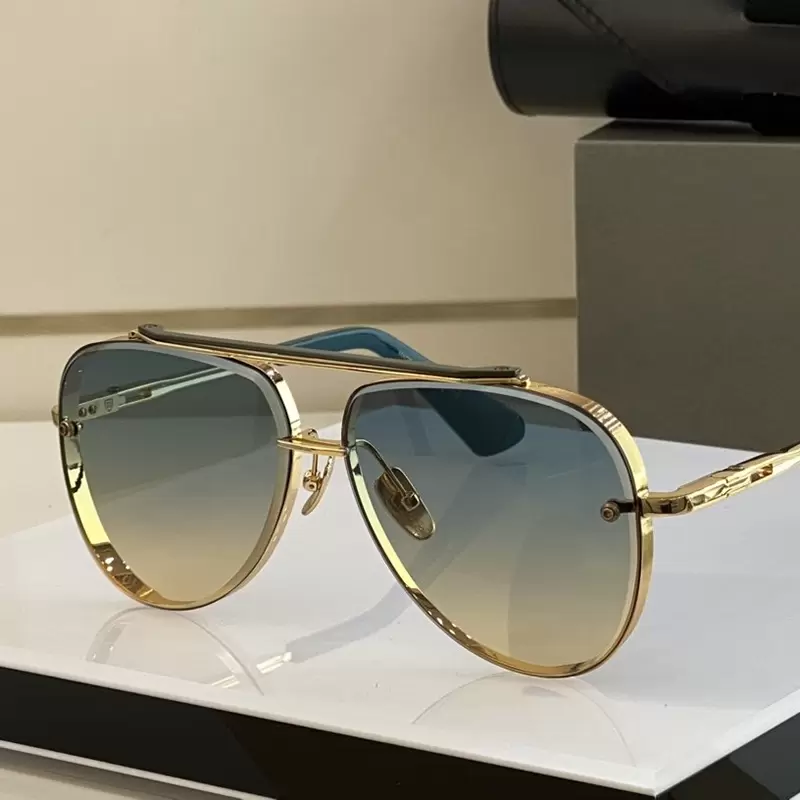 

Top Original high quality sDesigner Sunglasses for men famous fashionable classic retro luxury brand