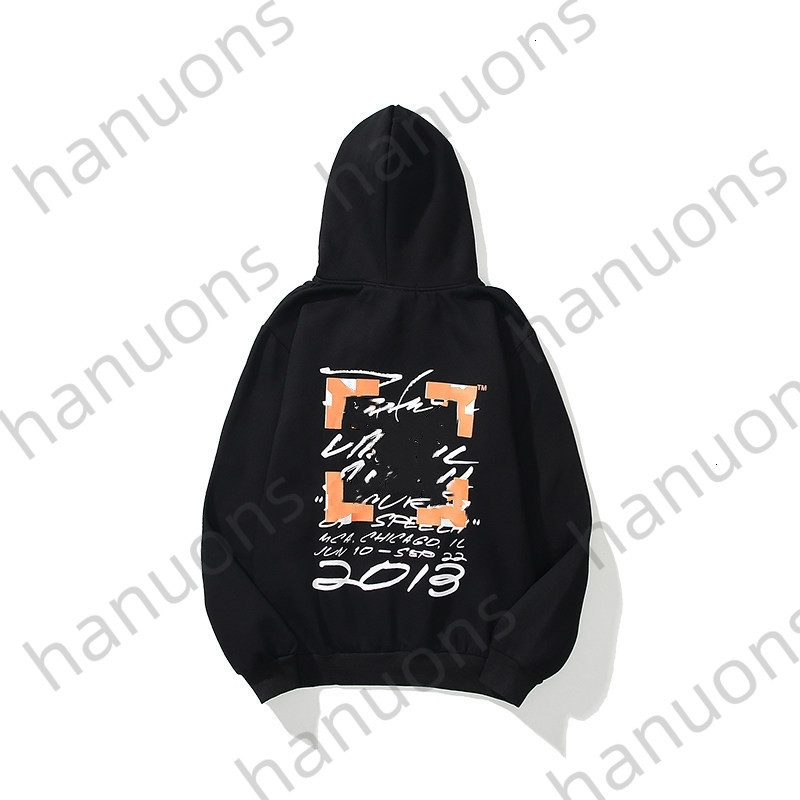 

Men's Hoodies Off Sweatshirts White Hoodie Fashion Brands Jacket Irregular Arrow Hooded Plush Sweater for Men and Women Tracksuits 4N7F