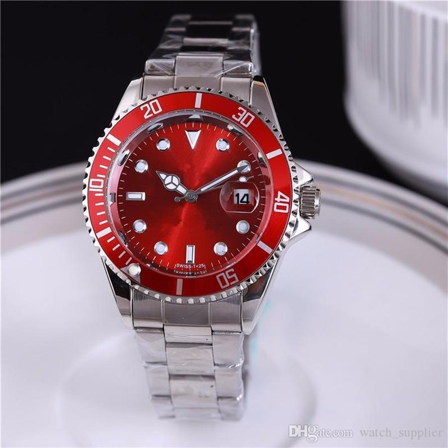 

2020 3A relogio masculino 40MM mens watches fashion Black Dial With Calendar Bracklet Folding Clasp Master Male Mens Watches2847