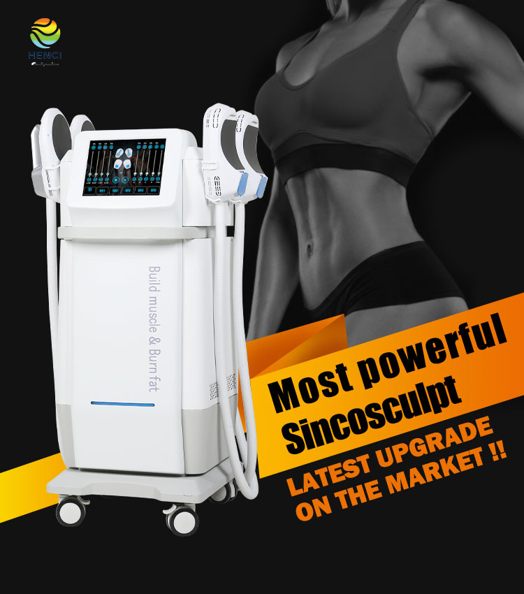 Minceur Machine Stimulation magnétique Construire des muscles Brûler les graisses Thérapie de relaxation du plancher pelvien