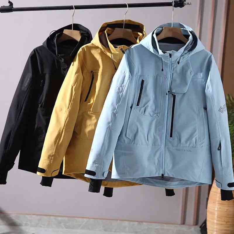 G Wwt Alpha Sv Veste de couleur unie respirante résistante à la pluie et à l'usure pour hommes et femmes