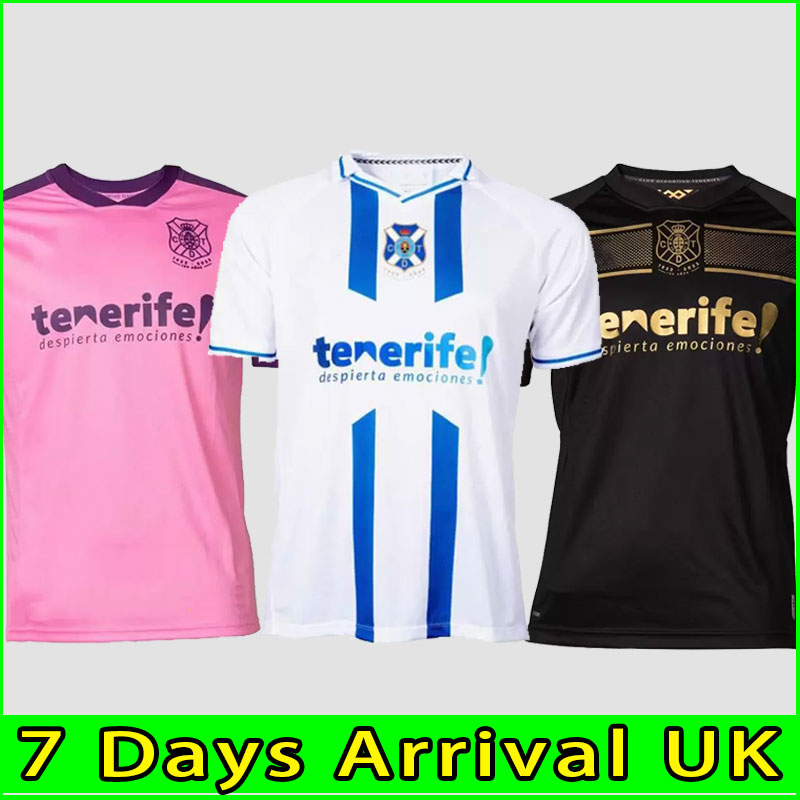 

Men' T-Shirts 2022-23 CD Tenerife soccer jersey Allexandre Shashoua Customize High Quality SUSO N.T. L. MILLA J. NARANJO Camisas Shirt Jersey Man, Home