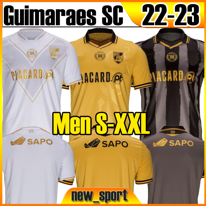 

22 23 Vitoria Guimaraes SC 100th soccer jerseys Anderson Silva Andre Football shirt Men -XXL, Jimaliangsi 22 23 home