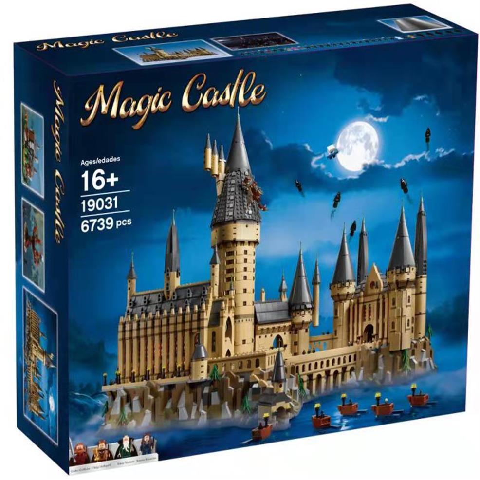 

Toy Bricks Castle S7306 Compatible 71043 Magical 69500 Building Blocks 16060 Model 83037 Adult Children Christmas Birthday Gifts259R