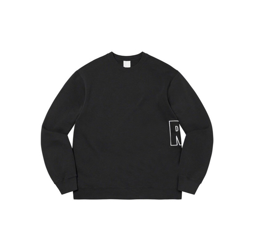 

22 Crewneck Sweatshirt Men Women Hoodie Elbow High Street Fashion Long Sleeve Clothes, Purple