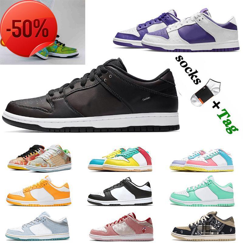 High Quality Sb Women Mens Running Shoes Low Travis Scotts Free 99 Black White Blue Invert Celtics Unlv Off Skatboard Sneaker Flip The Old