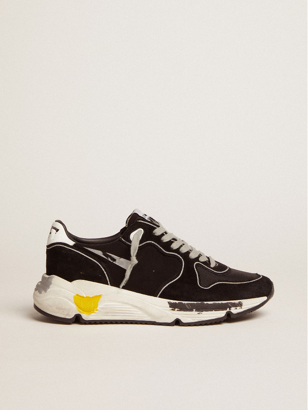 

Shoe Low Top Italian Handmade Silver XX Black Running Sole Sneakers, High quality laces