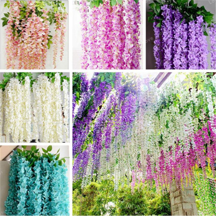 

20 Pcs Bag Mixed Wisteria Flower Seeds Purple Yellow White Pink Wisteria Indoor Ornamental Plants Flower Bonsai Wisteria215G