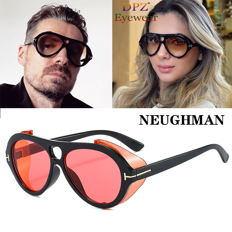 

Sunglasses Steampunk Round Gothic Style Tom For Men Women Cool Vintage Brand Design Sun Glasses UV400 Oculos De SolSunglasses