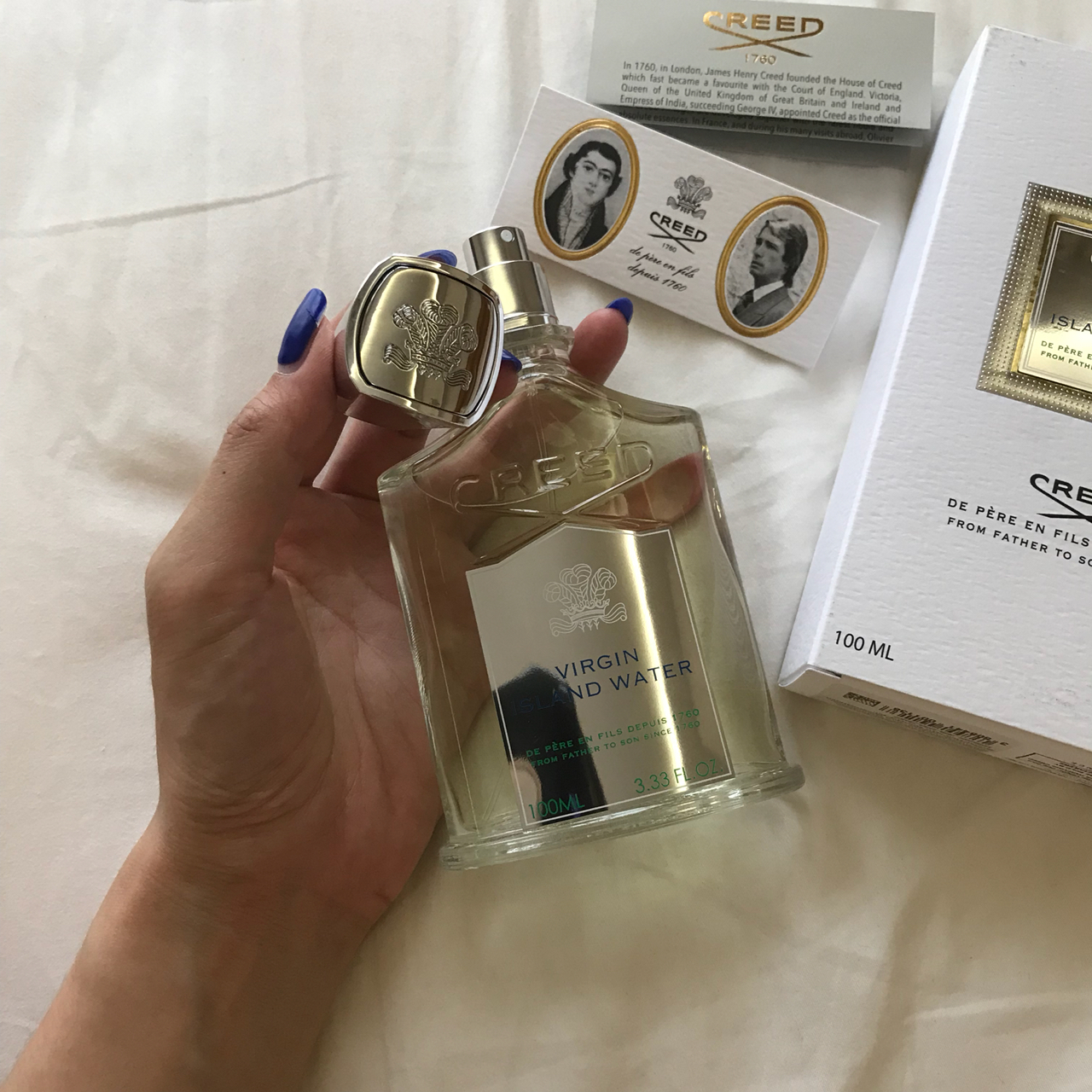 

Perfume Fragrance Women Men Creed Virgin Island Water Gentlemen 100ml Unisex FraHigh quality perfume women men Perfumes lasting