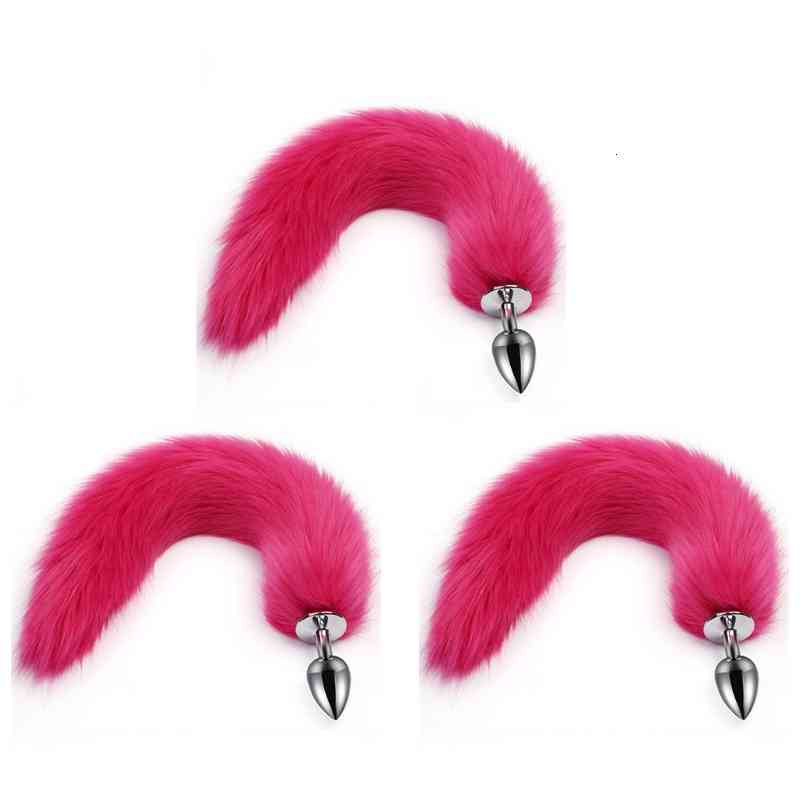 Clearance PromotionMassager Vibrator Sex Toys Penis Cock Butt Insert Sexual Plug Stopper Tail Adult-image-794877380