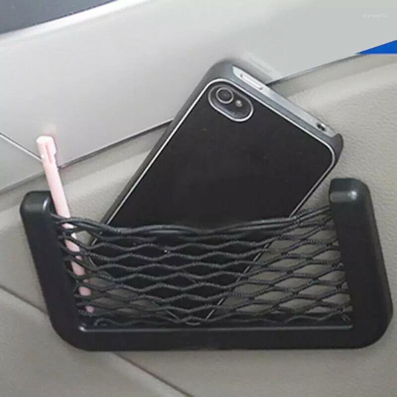 

Car Organizer 100% Brand Storage Net 15 8 Cm 4pcs Accessories Pocket Mobile Plastic