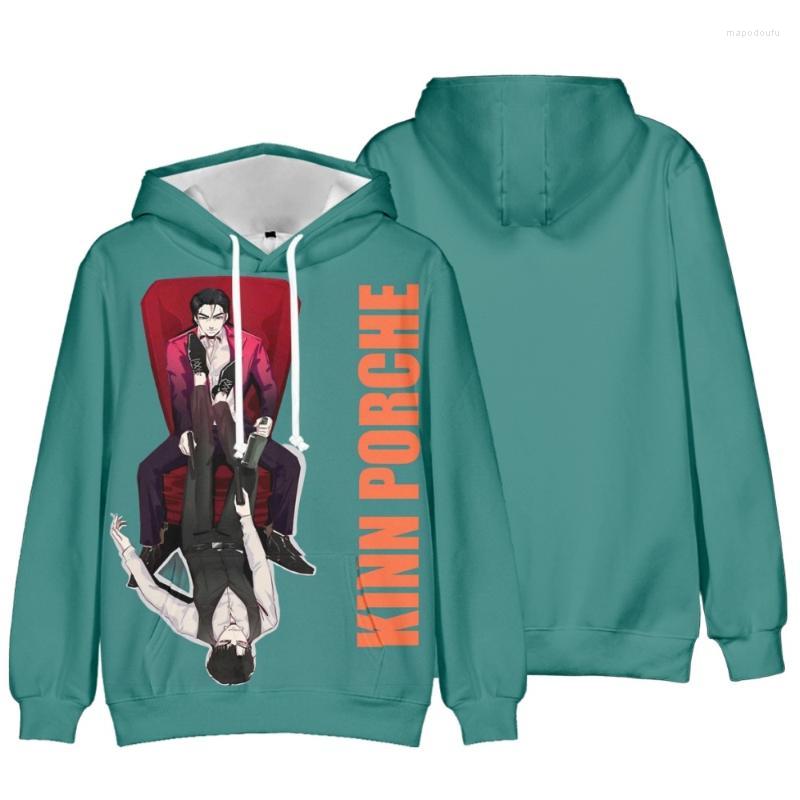 

Men's Hoodies 2022 3d KinnPorsche The Series Hoodie Sweatshirt Bl Tailand Drama Fashion Streetwear Women Men Pullovers, Gold
