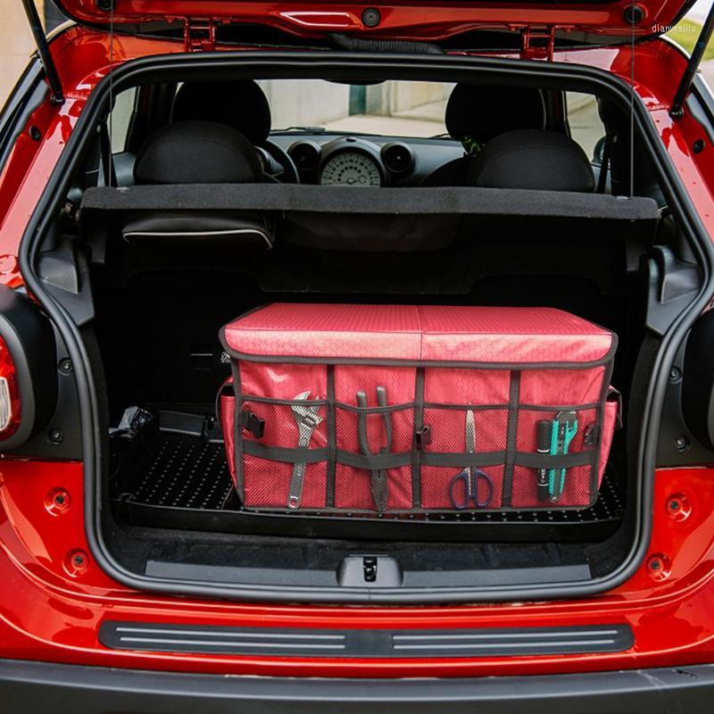 

Car Organizer Trunk Large Capacity Folding Durable Collapsible Emergency Storage Box Auto Multiuse Tools Bag