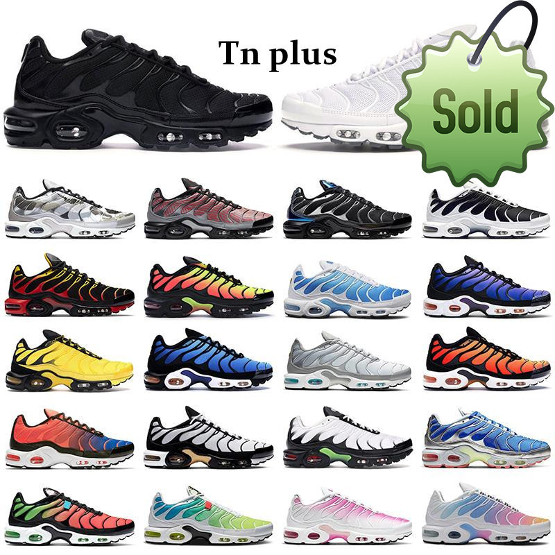 

Summer Sandals tn plus mens casual shoes men women Black White Batman Hyper Psychic Blue Pink Prim Oreo Neon Green Voitage Purple Rainbow runner outdoor, 36-40-3