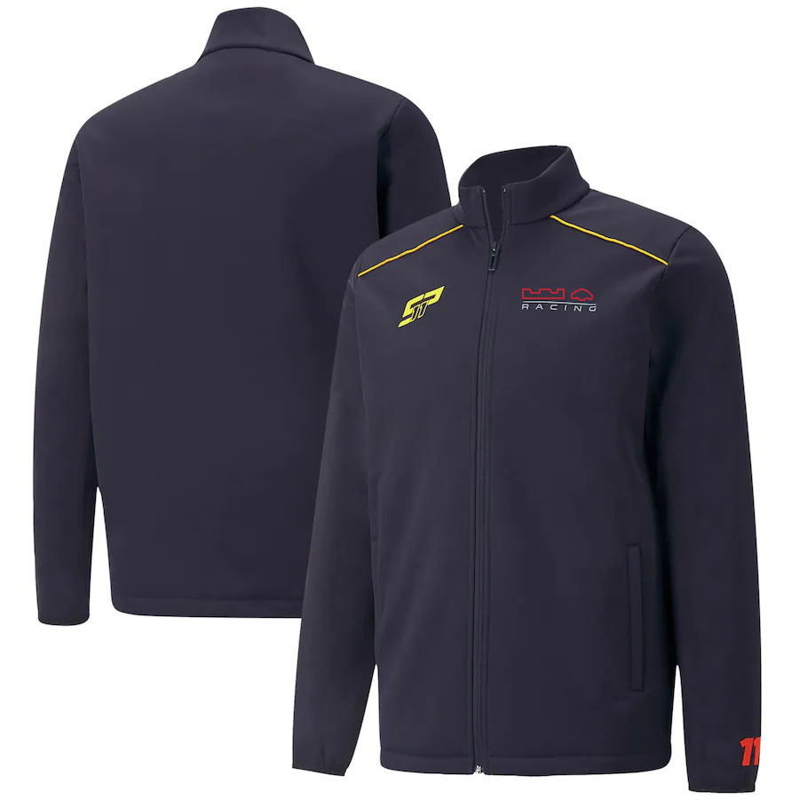 

2022 autumn and winter fans F1 formula one racing suit hooded sweater team suit jacket jacket custom