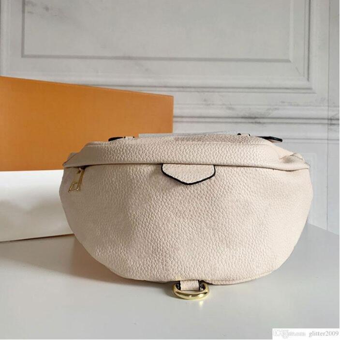 

Millionaire bags Genuine Leather Chest pack Bumbag Cross Body Waist Bags Temperament Bumbags Fanny Pack Bum Embossing flowers bag Famous soft leathers Dust Bags, Size: 23x16x11cm