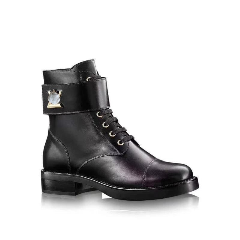 

2022 New Women White Ankle Boots Leather Thick Sole Lace Up Combat Booties Female Autumn Winter Platform Shoes Designer Luxury Woman, #24