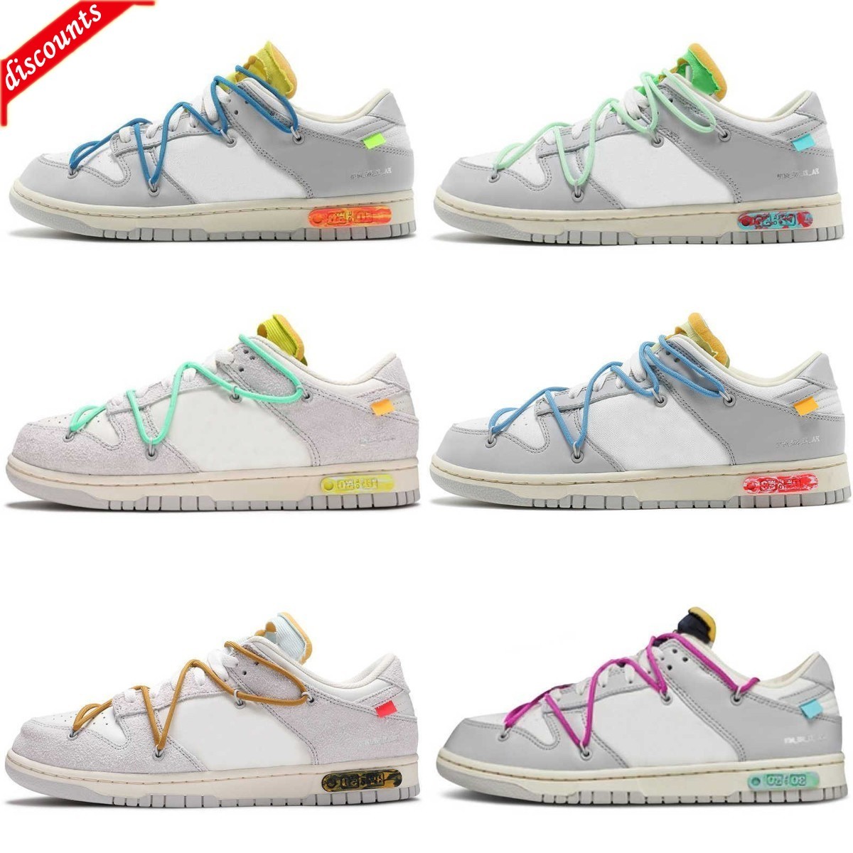 

DuNKES Sandals Designers Sports Shoes Lot 1 09 Of 50 SB White Low The 17 TS OW Mens Women Orange Sneakers, 43 36-45