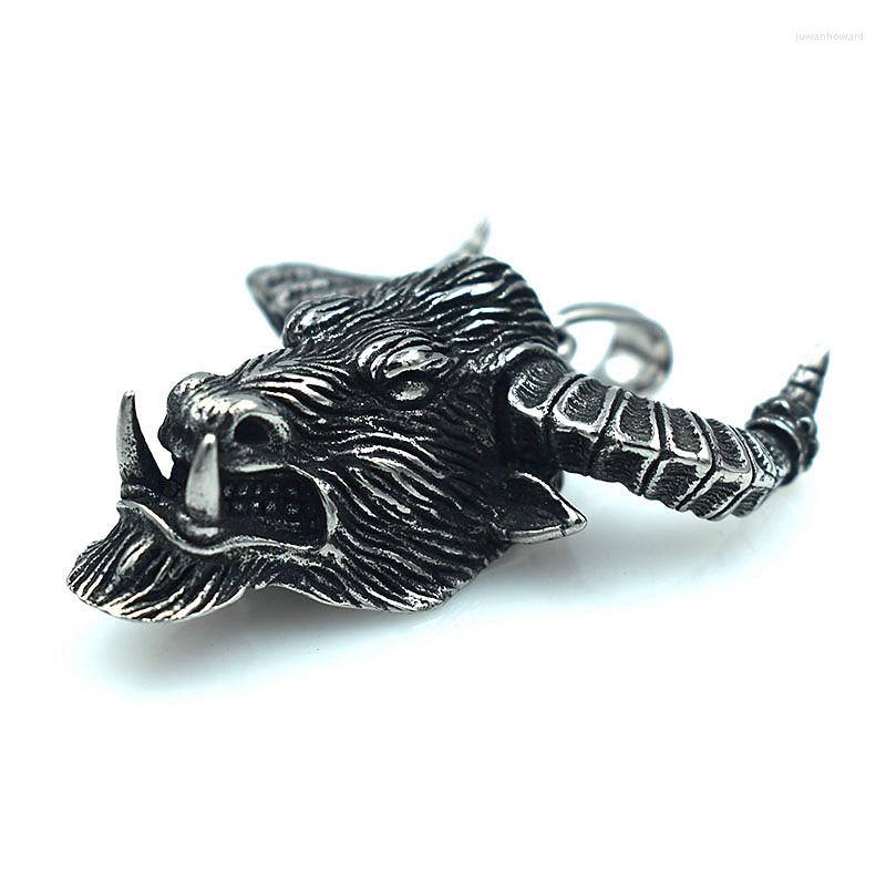 

Pendant Necklaces Stainless Steel Bull Head Shape Necklace For DIY Car Bag Belt Trinkets Jewelry Accessories WholesalePendant
