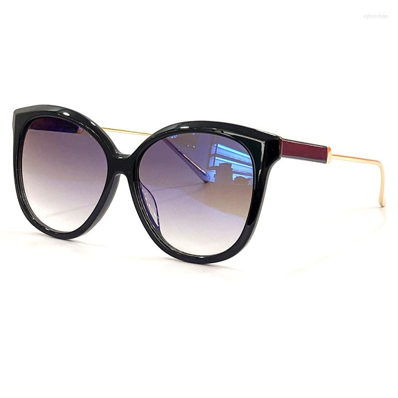 

Sunglasses Fashion Designer Women Cat Eyes Frame Trending Summer Sunny Gradient Shades Glasses GafasSunglassesSunglasses