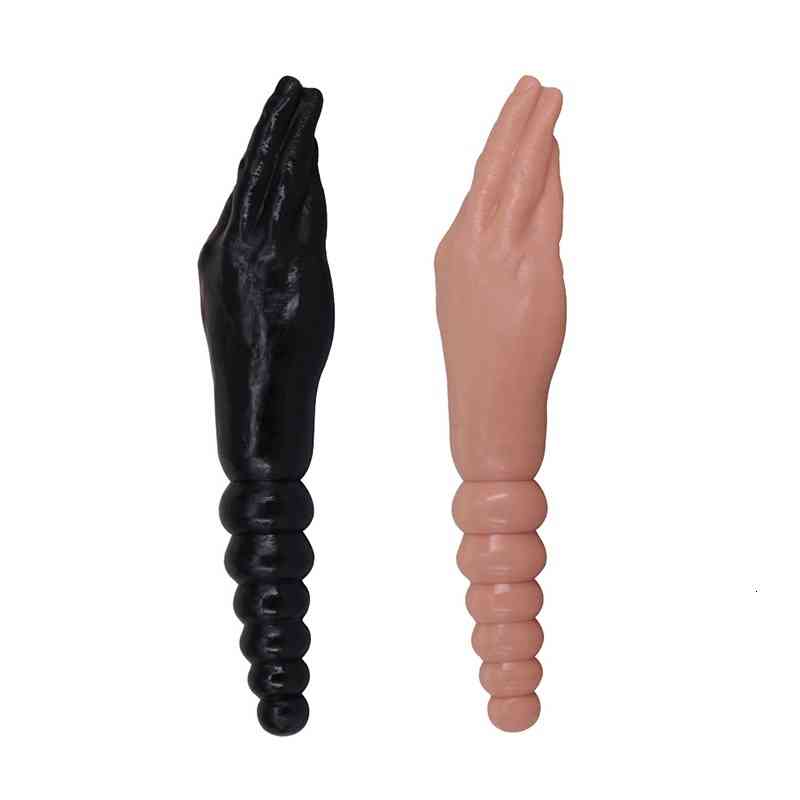 Massager Vibrator Sex Toys Penis Cock Huge Arm Dildos Female Flexible Beads Hand Palm-image-797108992