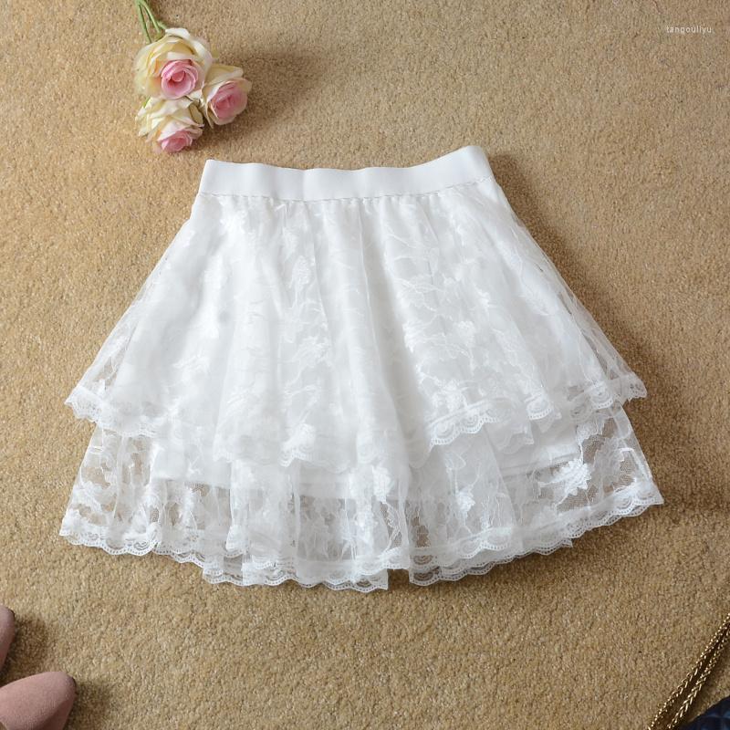 

Skirts Korean Sweet High Waisted Cake Skirt In Spring And Summer 2022, Black